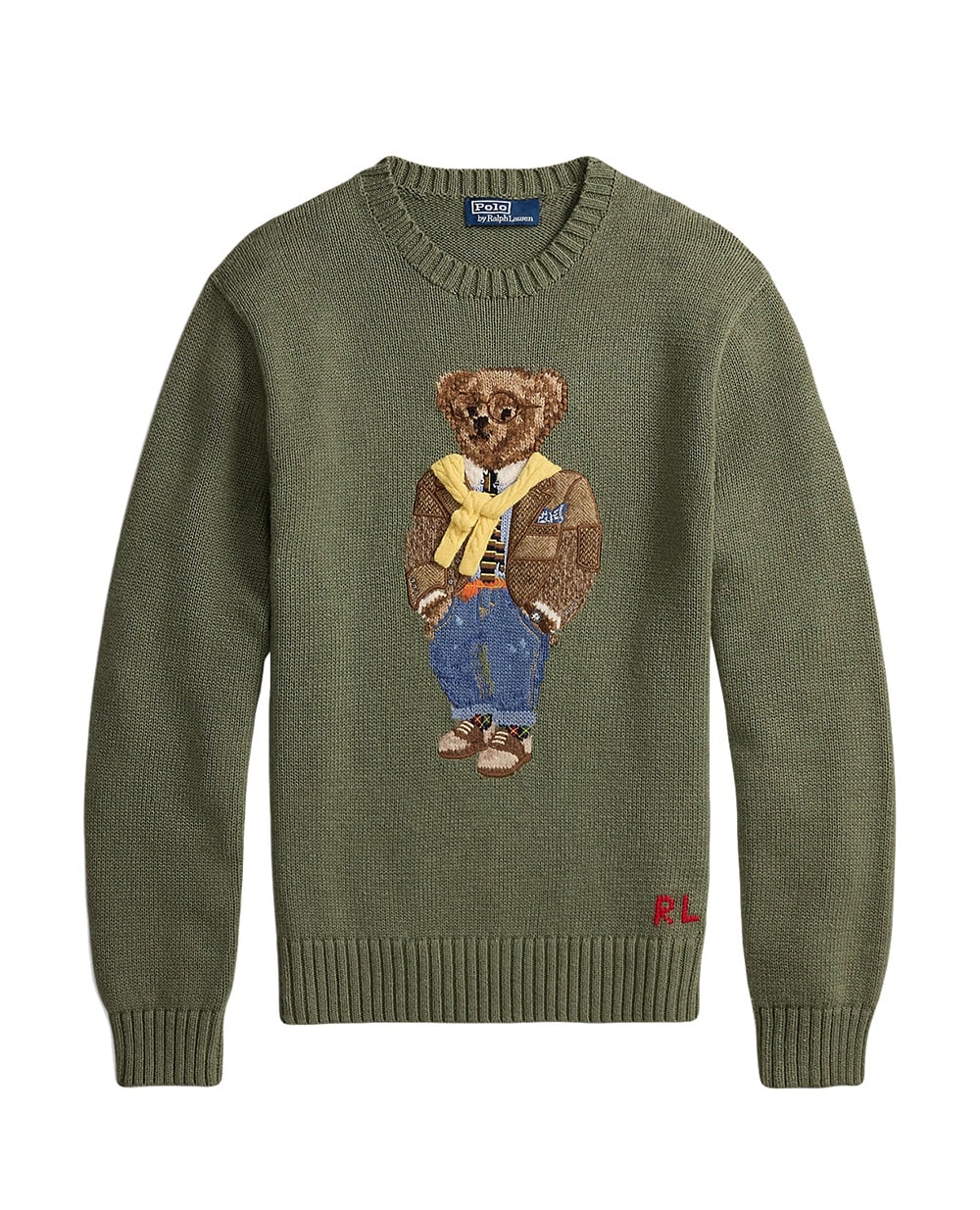 Свитер Polo Bear Polo Ralph Lauren 710P04282001, зеленый цвет • Купить в интернет-магазине Kameron