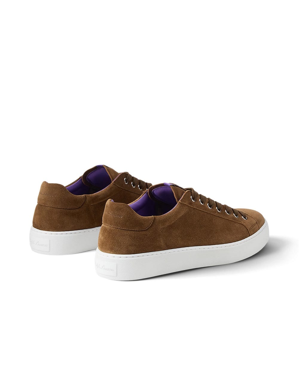 Кеды Ralph Lauren Purple Label 801971376002, коричневый цвет • Купить в интернет-магазине Kameron