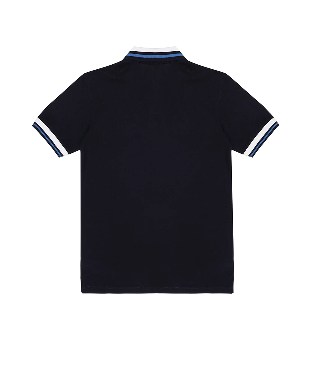 Дитяче поло з піке Dolce&Gabbana Kids L4JTGW-G7PDD-S, синій колір • Купити в інтернет-магазині Kameron