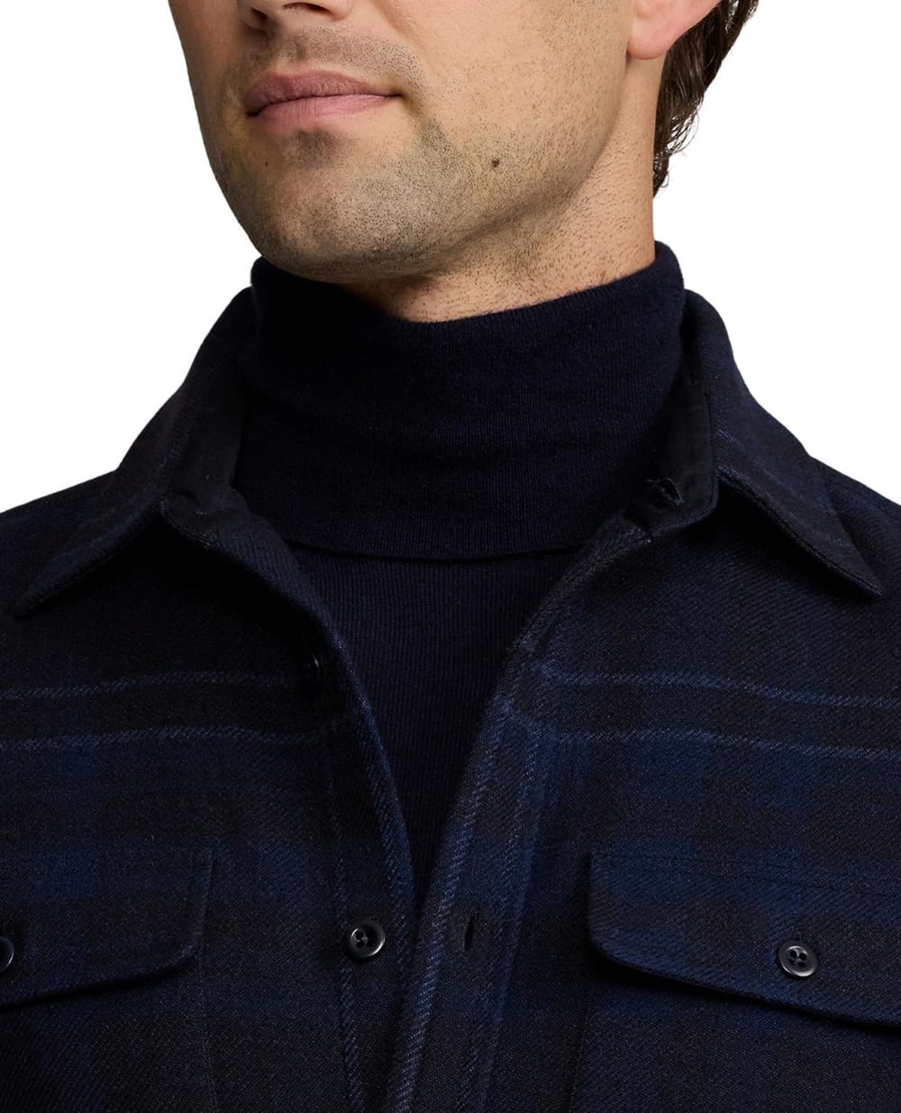 Рубашка Ralph Lauren Purple Label 790957856001, темно-синий цвет • Купить в интернет-магазине Kameron