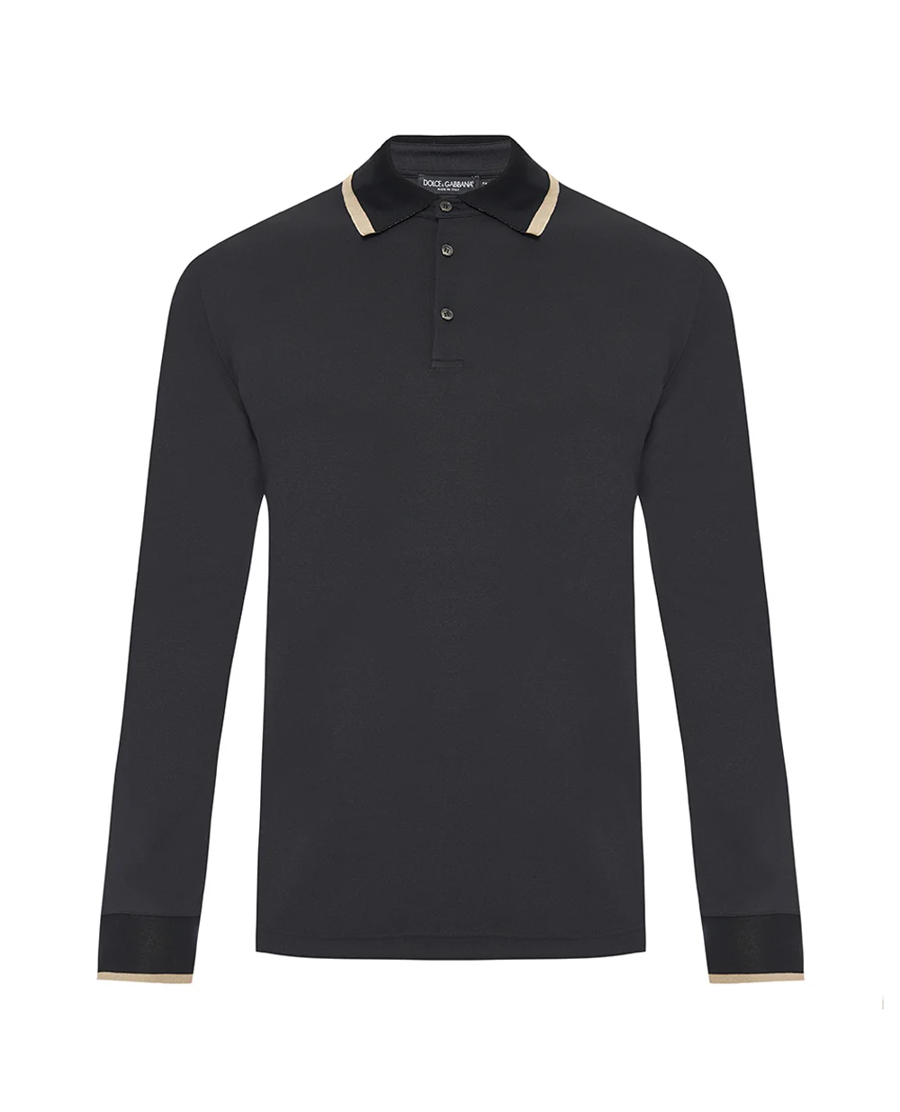 Поло Dolce&Gabbana G8SW0T-HU7VD, черный цвет • Купить в интернет-магазине Kameron