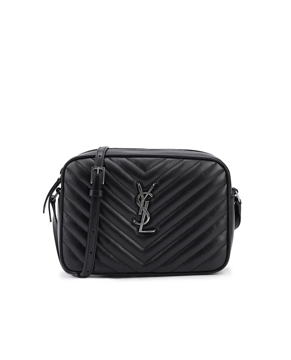 Кожаная сумка Lou Saint Laurent 761554-DV704, черный цвет • Купить в интернет-магазине Kameron