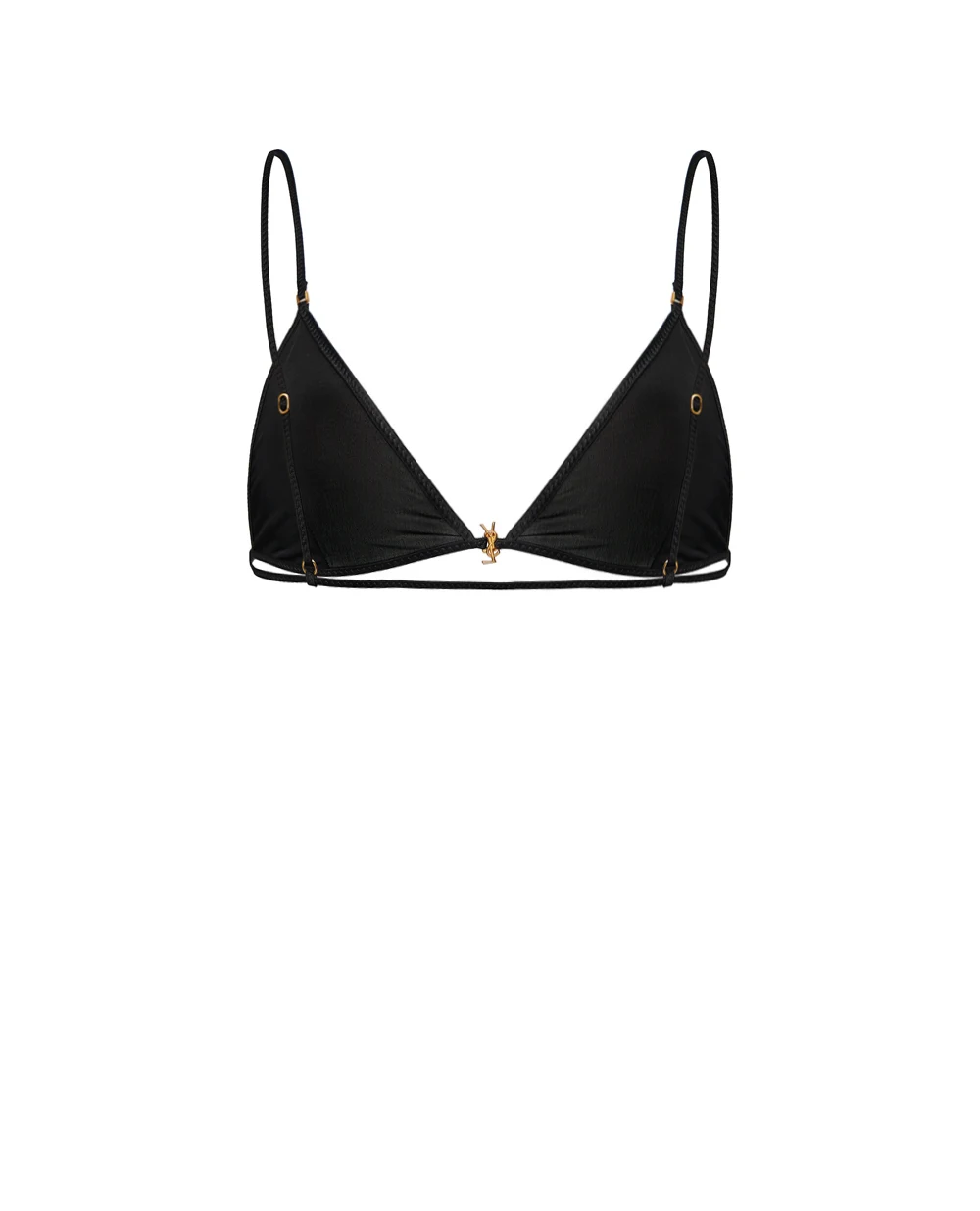 Бюстгальтер-бралетт Cassandre Saint Laurent 830986-Y37ZJ, черный цвет • Купить в интернет-магазине Kameron