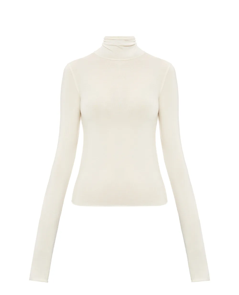 Топ із високим коміром Eterne CB373-13, айворі колір • Купити в інтернет-магазині Kameron