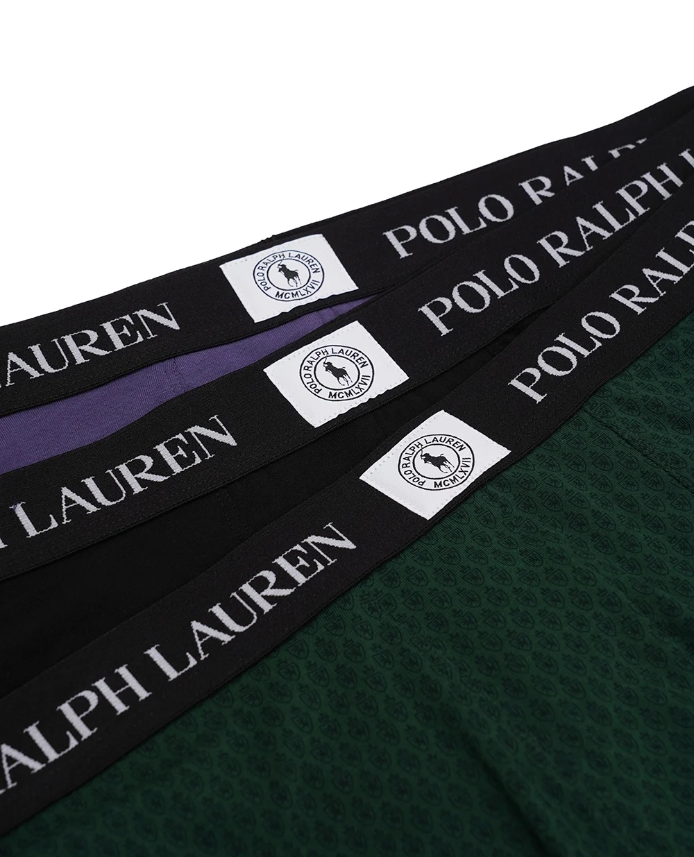 Боксери (3 шт.) Polo Ralph Lauren 714981412008, різнокольоровий колір • Купити в інтернет-магазині Kameron