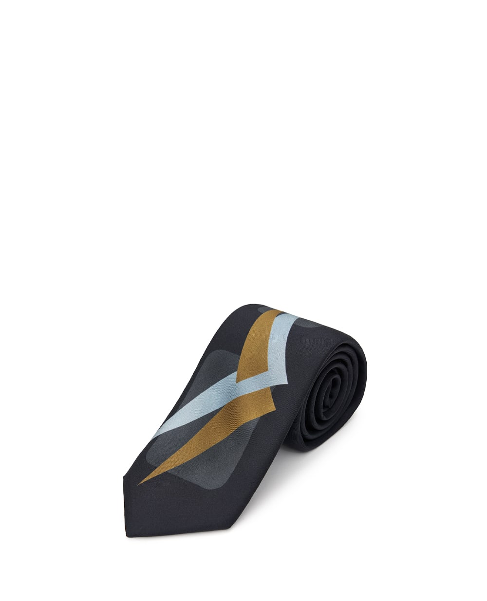 Галстук из шёлка Dolce&Gabbana GT147E-G0WW5, серый цвет • Купить в интернет-магазине Kameron