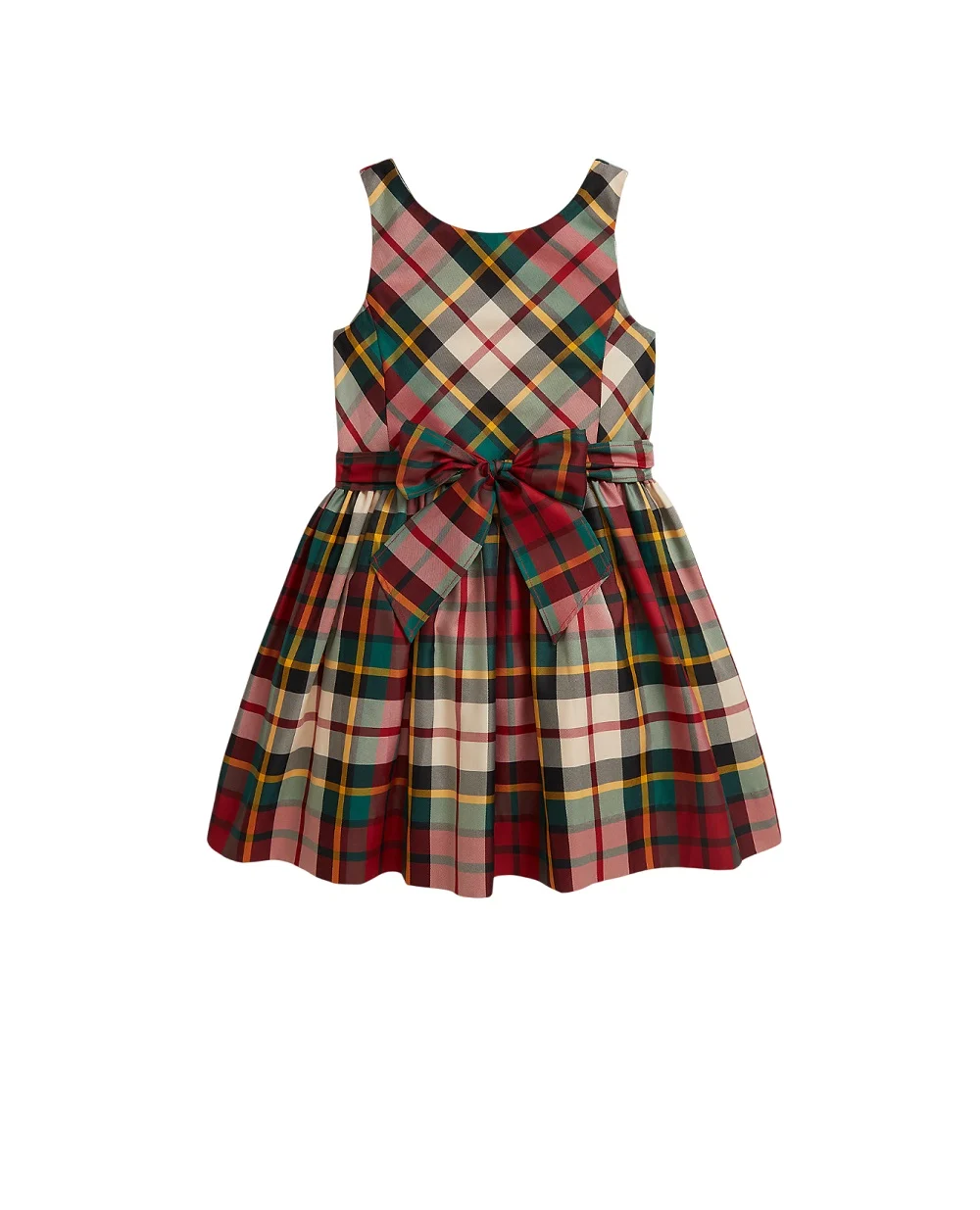 Дитяча сукня з картатої тафти Polo Ralph Lauren Kids 312980345001, різнокольоровий колір • Купити в інтернет-магазині Kameron