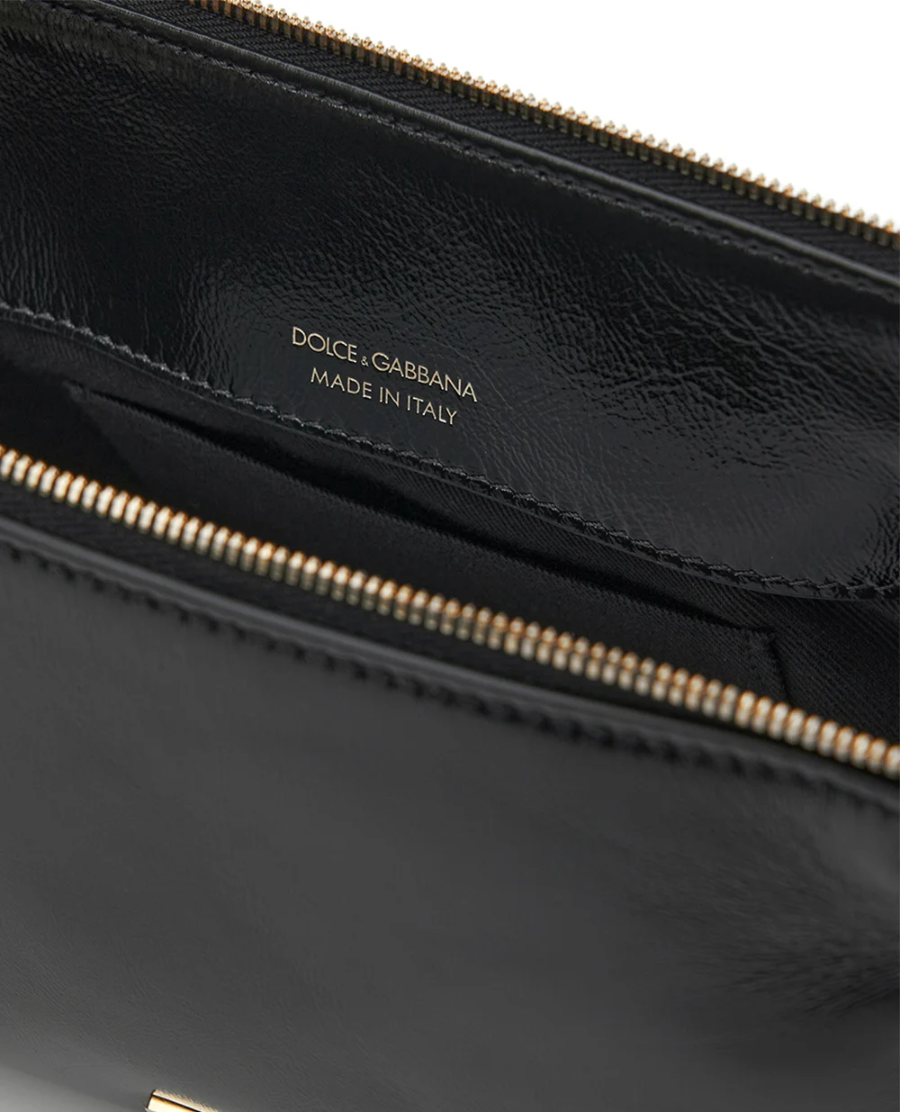 Сумка Vittoria Small с подвесками из телячьей кожи Dolce&Gabbana BB7889-A0070, черный цвет • Купить в интернет-магазине Kameron