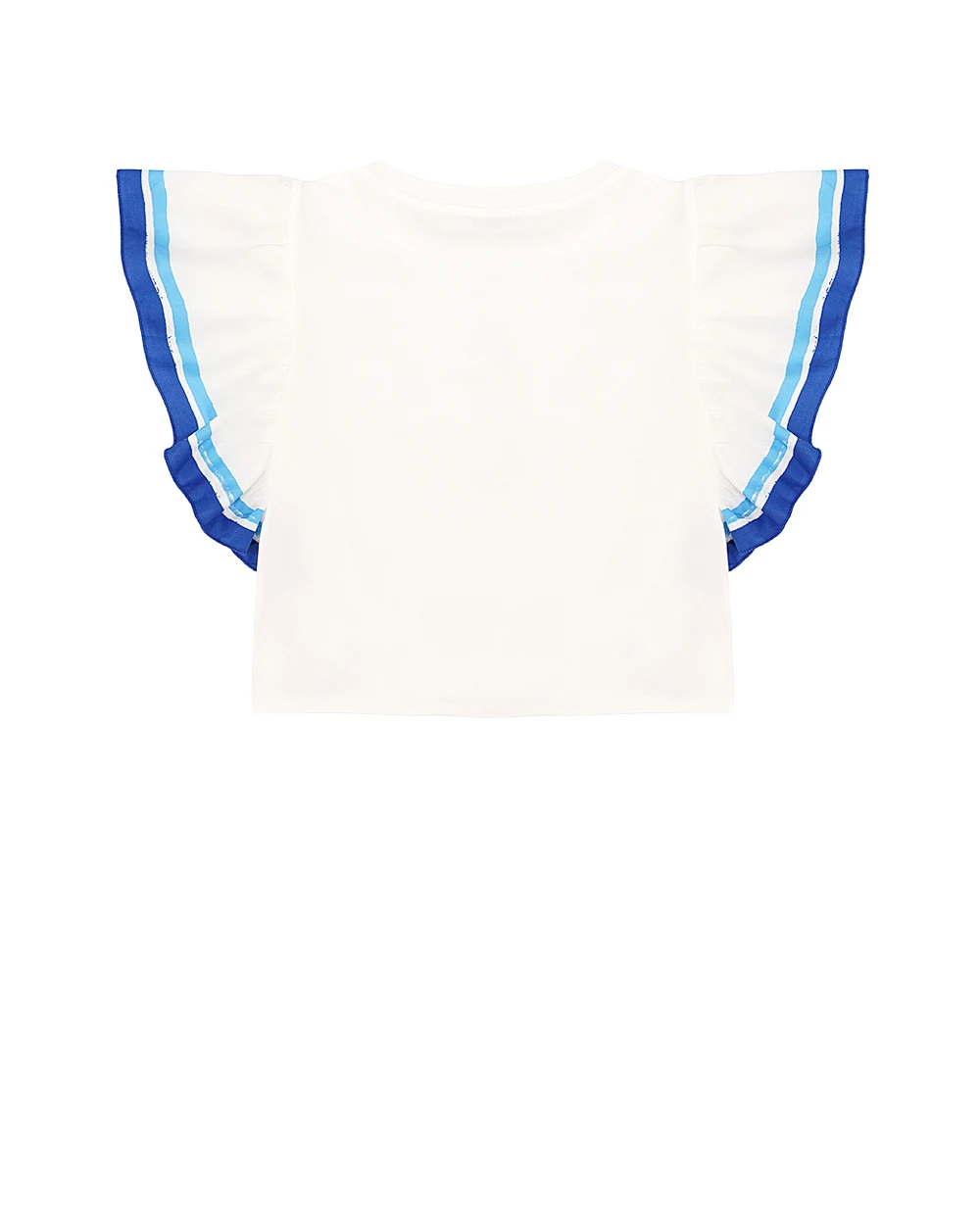 Детский топ Dolce&Gabbana Kids L5JTNS-G7O0L-B, белый цвет • Купить в интернет-магазине Kameron