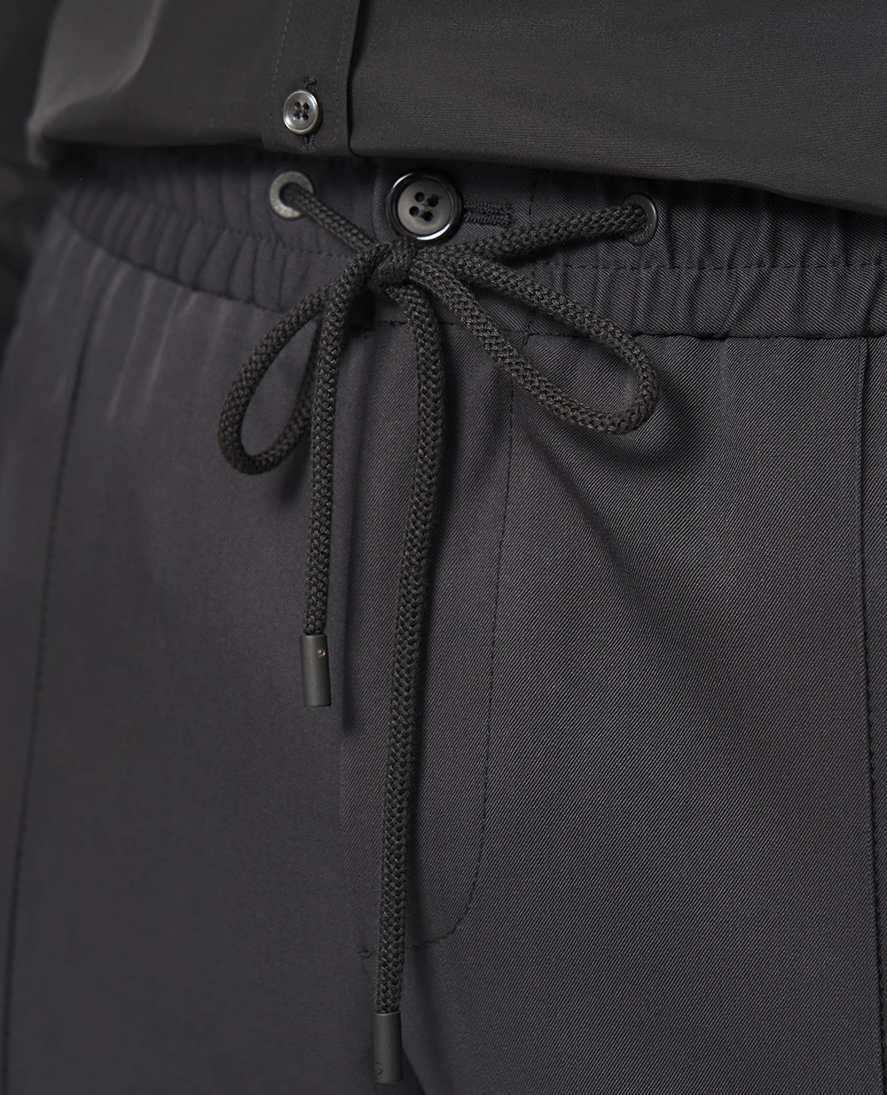 Брюки из шерсти Dolce&Gabbana GP147T-FUBGZ, серый цвет • Купить в интернет-магазине Kameron