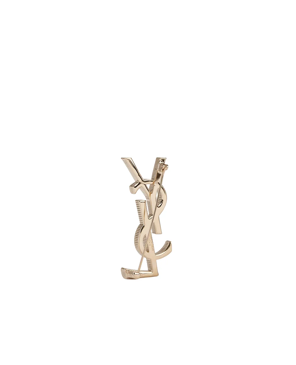 Брошь Saint Laurent 804317-Y1500, золотой цвет • Купить в интернет-магазине Kameron