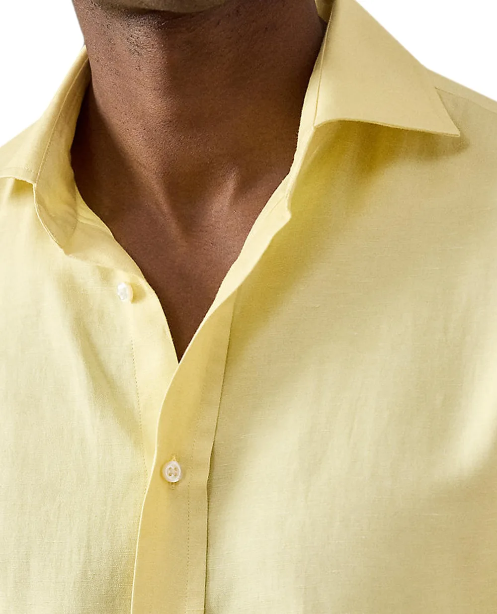 Рубашка Ralph Lauren Purple Label 791P06698001, желтый цвет • Купить в интернет-магазине Kameron