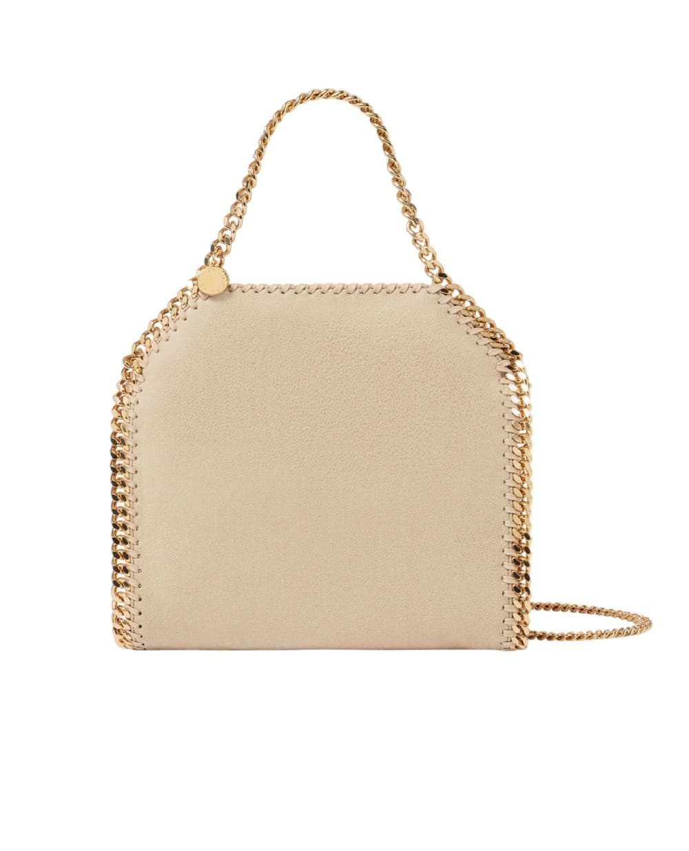 Сумка-тоут мини Falabella Stella McCartney 371223W9355, бежевый цвет • Купить в интернет-магазине Kameron