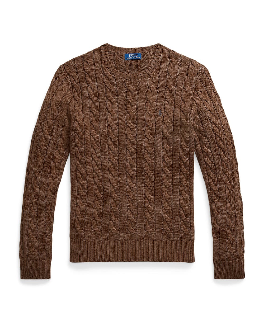 Джемпер з вишитим логотипом Polo Ralph Lauren 710775885520, коричневий колір • Купити в інтернет-магазині Kameron