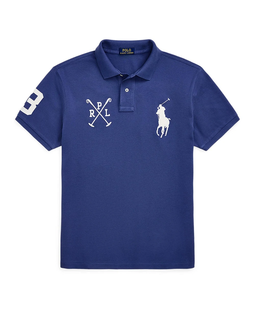 Поло Polo Ralph Lauren 710978082003, синій колір • Купити в інтернет-магазині Kameron