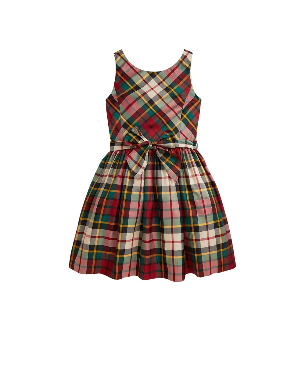 Дитяча сукня з картатої тафти Polo Ralph Lauren Kids 313980345001, різнокольоровий колір • Купити в інтернет-магазині Kameron