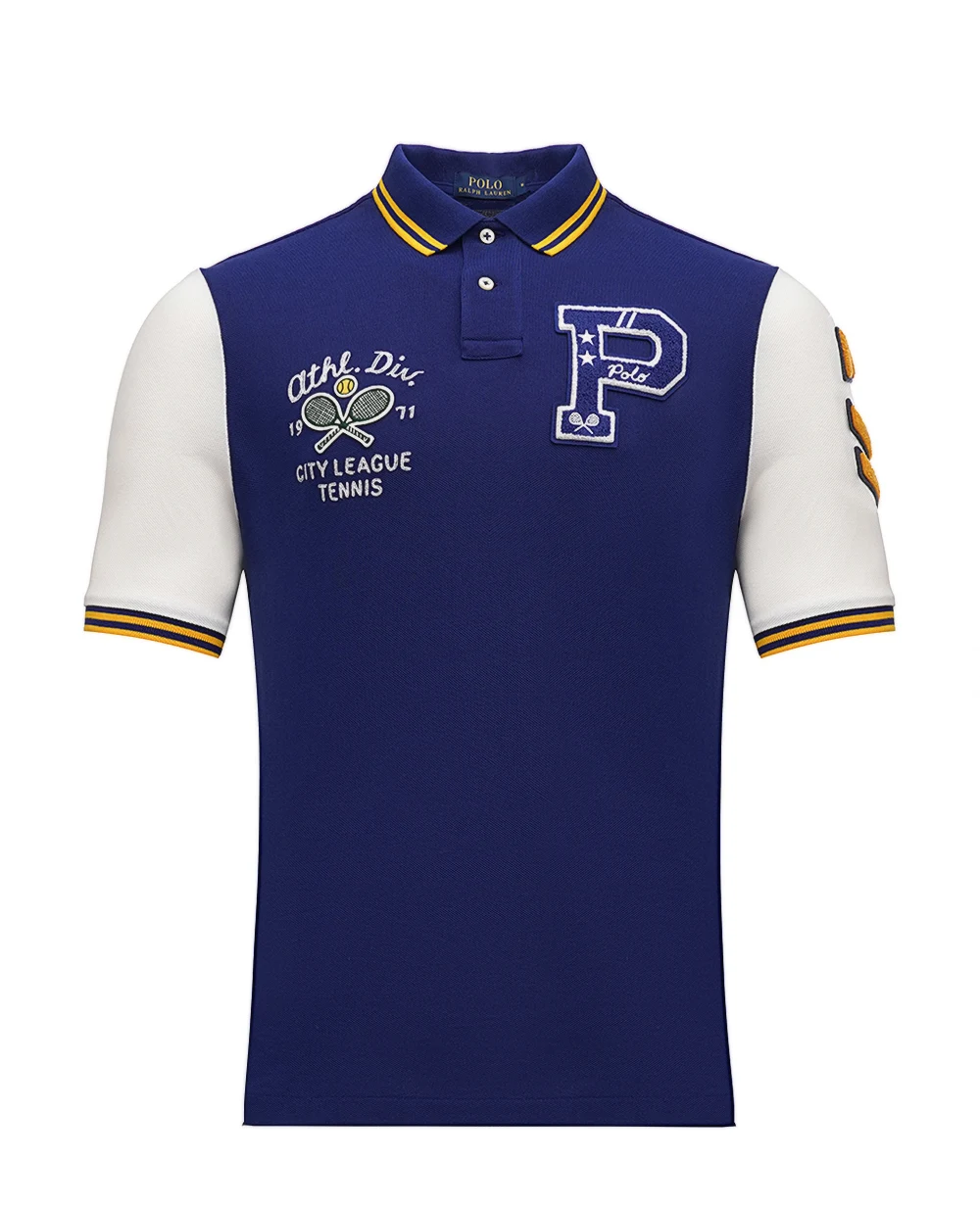Поло Polo Ralph Lauren 710964978001, синий цвет • Купить в интернет-магазине Kameron