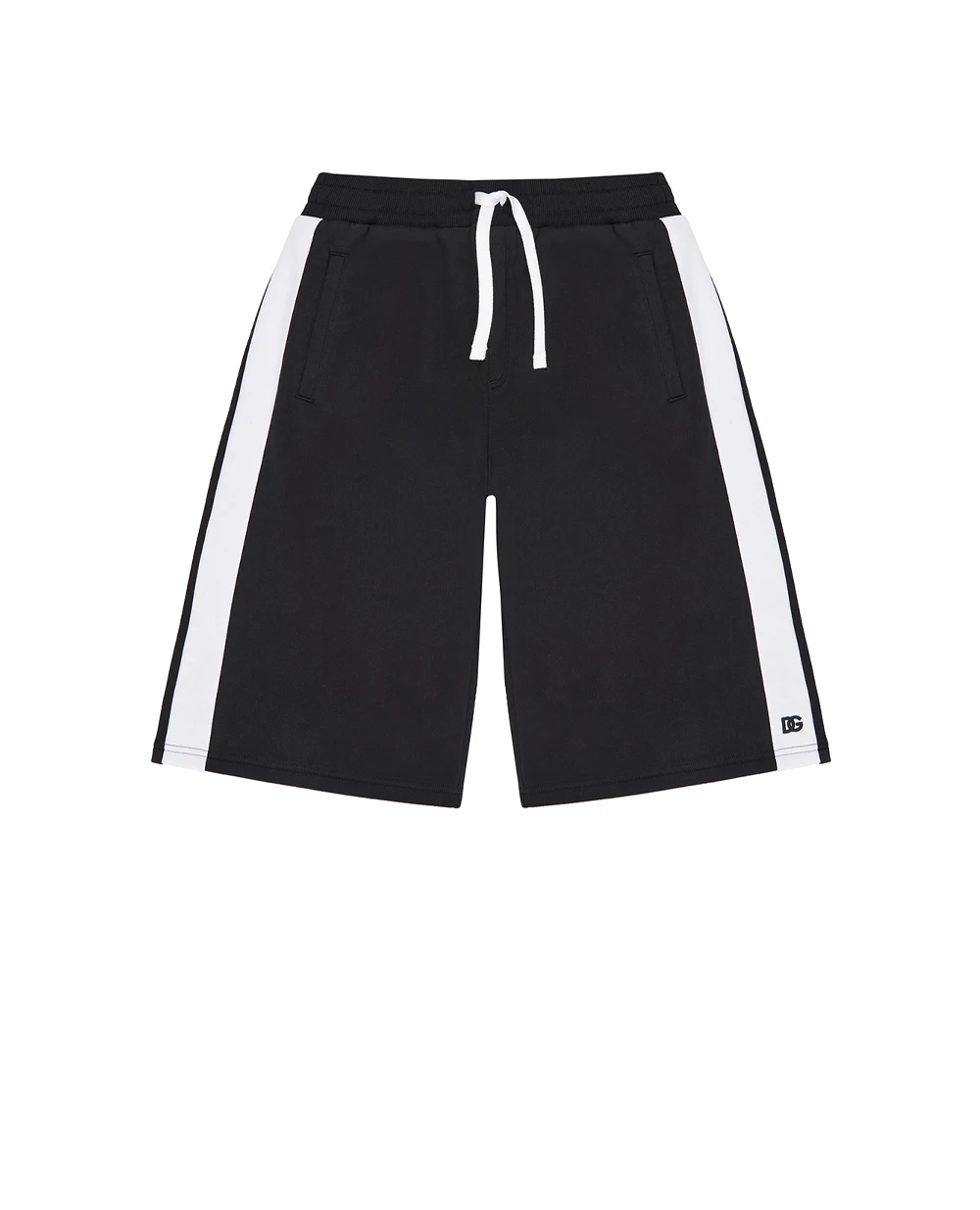 Детские шорты Dolce&Gabbana Kids L4JQW1-G7PHO-S, черный цвет • Купить в интернет-магазине Kameron
