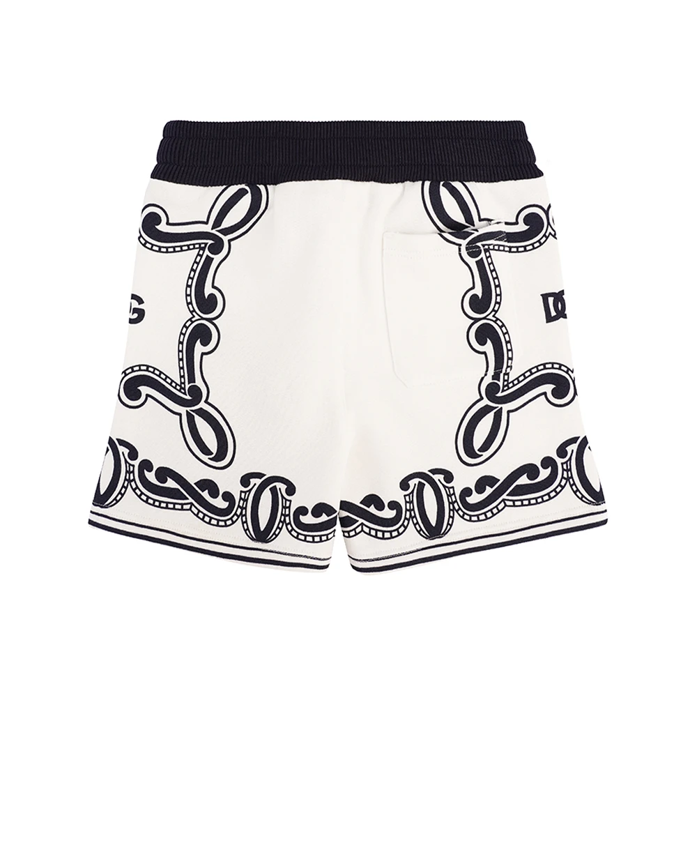 Детские шорты Dolce&Gabbana Kids L1JQU8-II7FQ, белый цвет • Купить в интернет-магазине Kameron