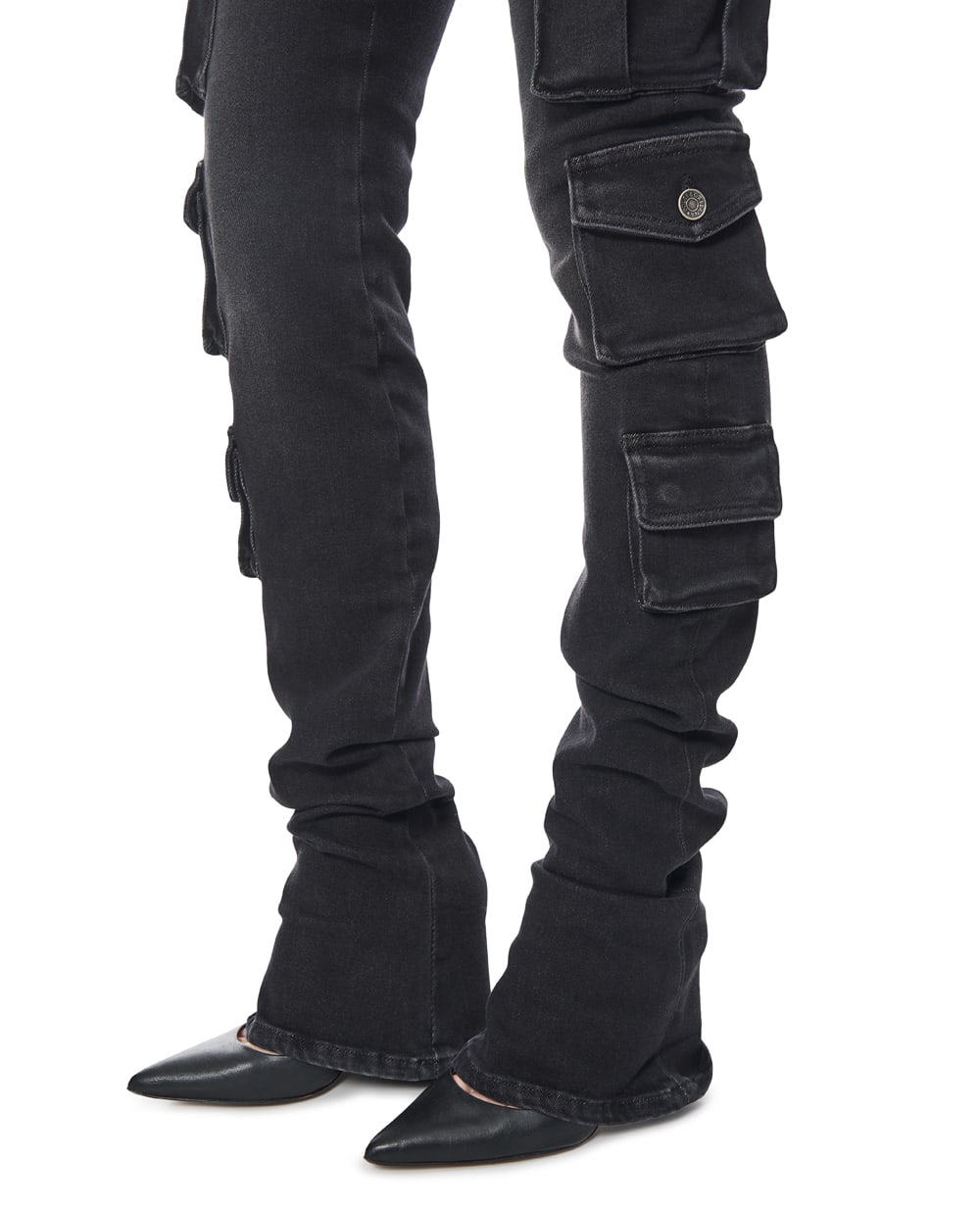 Джинсы из денима Dolce&Gabbana FTDHKD-G8OS3, серый цвет • Купить в интернет-магазине Kameron