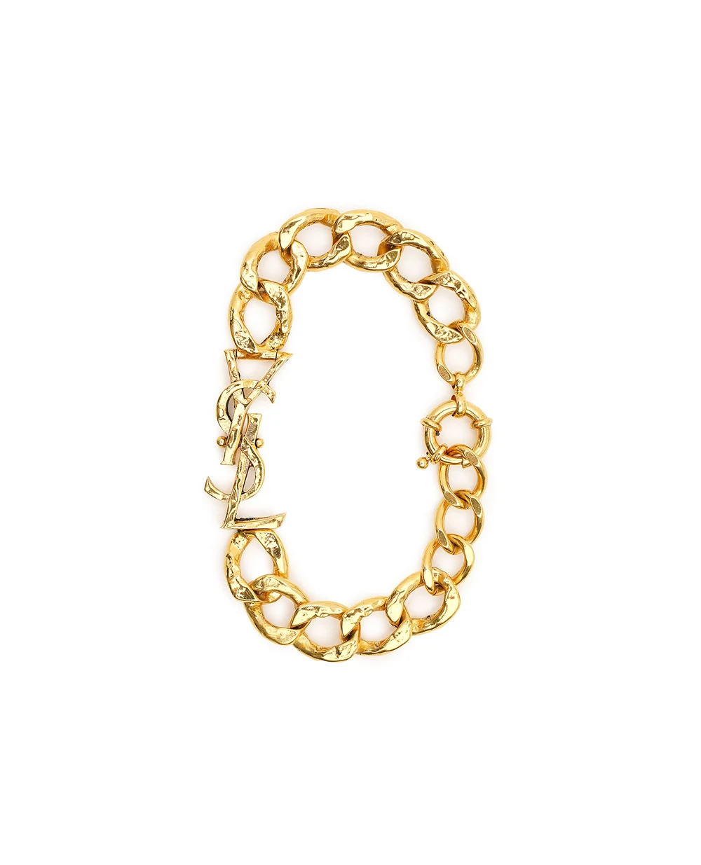 Браслет-цепочка Cassandre Saint Laurent 851103-Y1500, золотой цвет • Купить в интернет-магазине Kameron