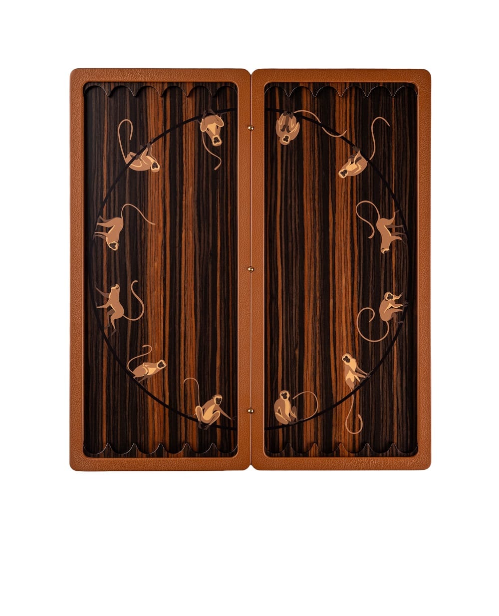 Нарди Monkey Mascot Yana Unripe Brown Zali ZL0007, коричневий колір • Купити в інтернет-магазині Kameron