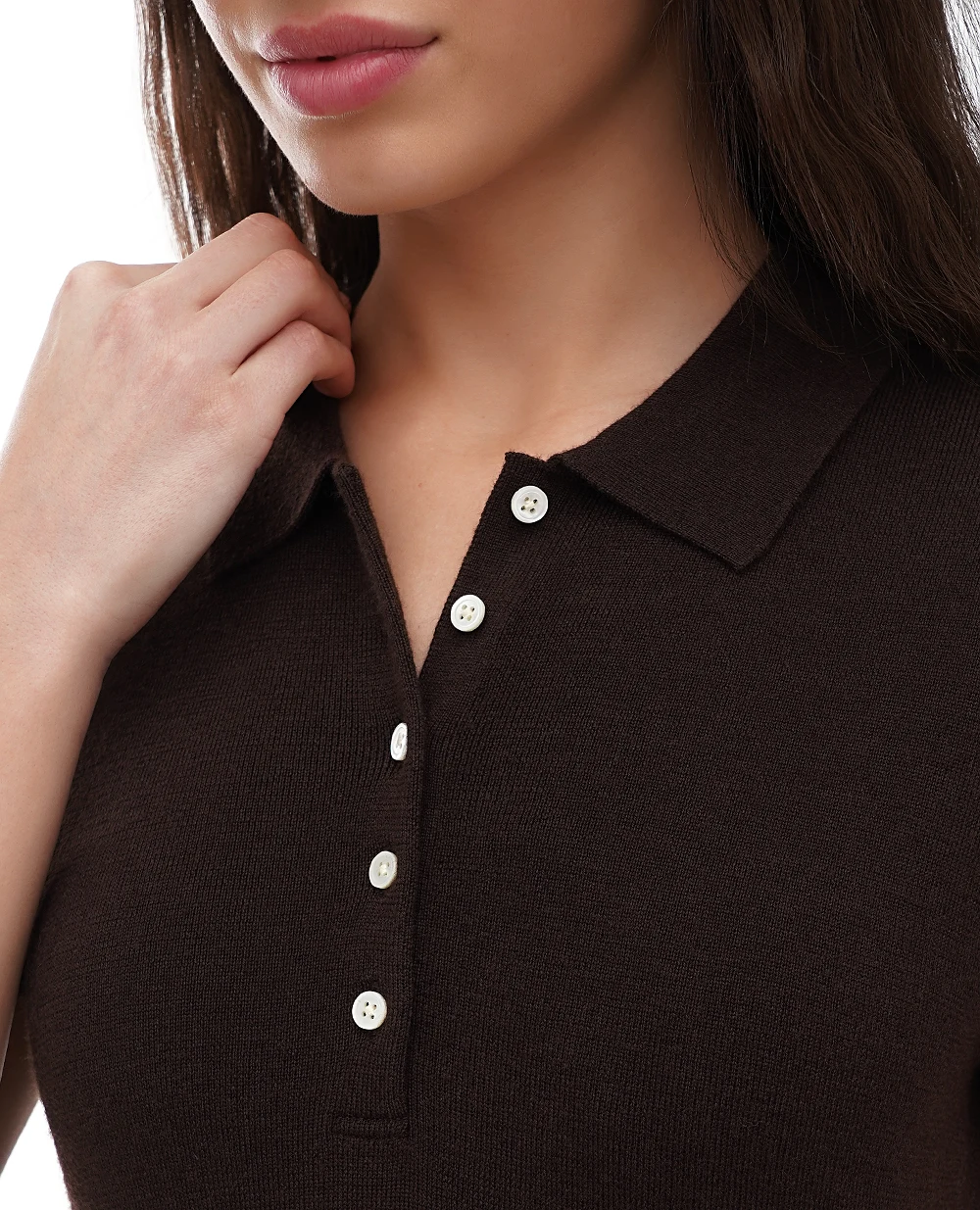 Сукня Polo Ralph Lauren 211941478001, коричневий колір • Купити в інтернет-магазині Kameron