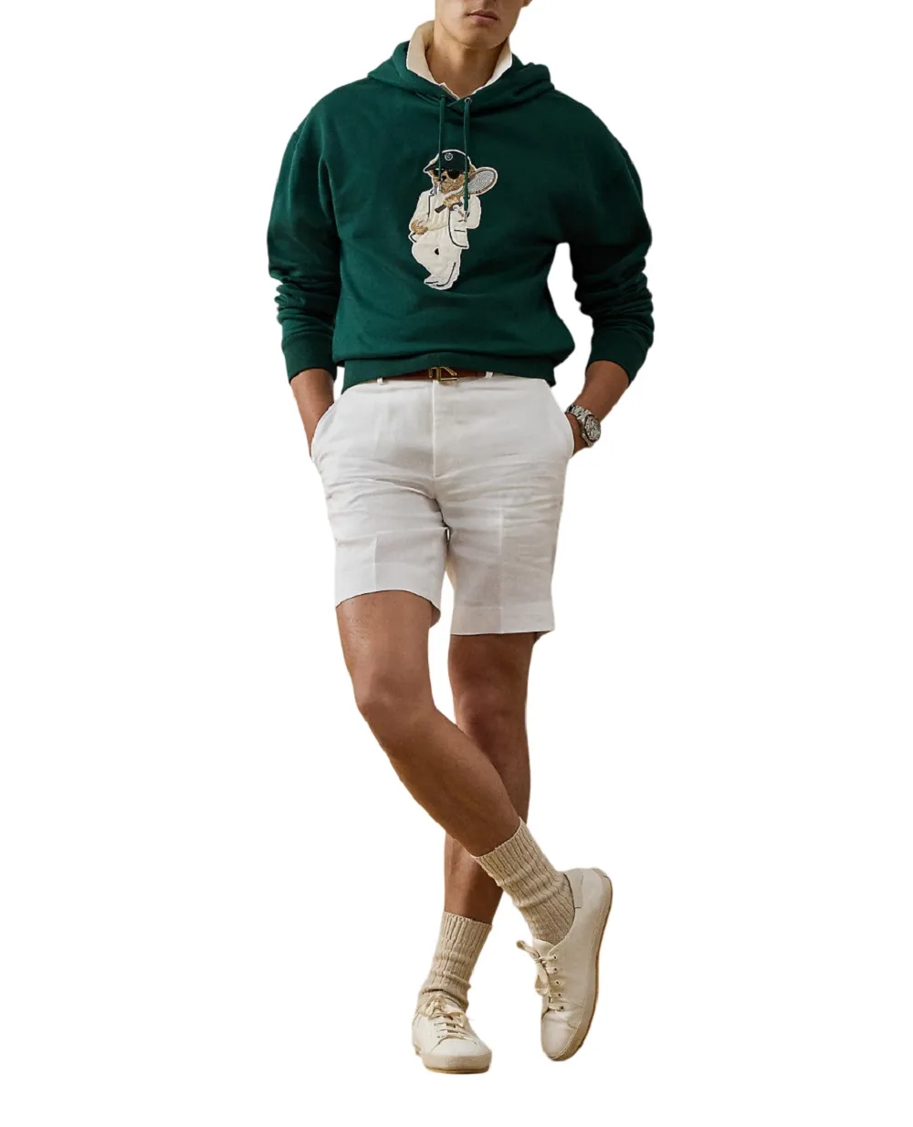 Худи Ralph Lauren Purple Label 790961157001, зеленый цвет • Купить в интернет-магазине Kameron