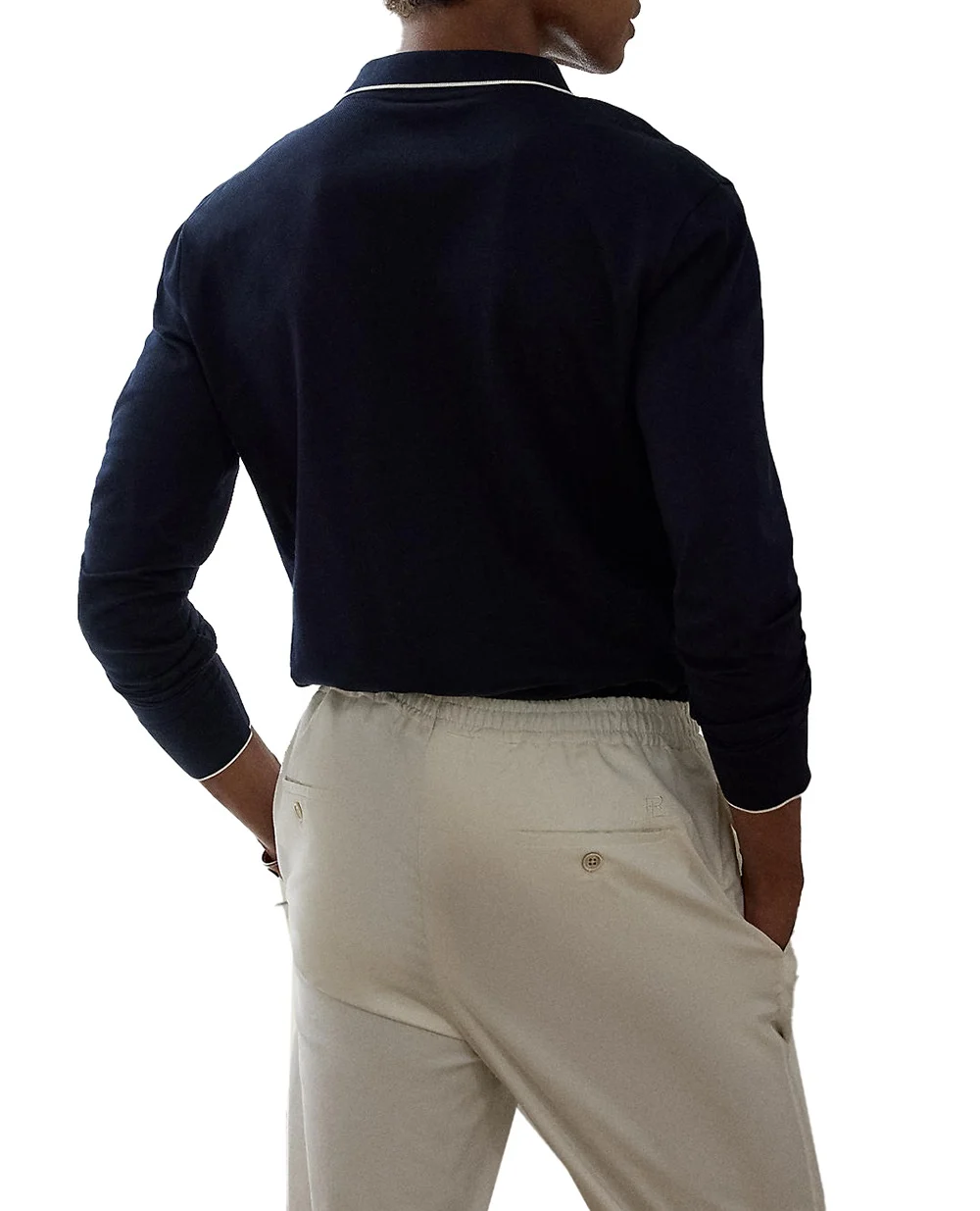 Поло Ralph Lauren Purple Label 790960615003, темно-синій колір • Купити в інтернет-магазині Kameron