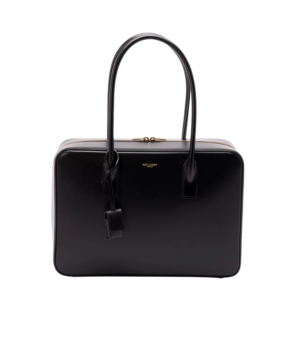 Сумка Sac De Jour Bauletto зі шкіри Saint Laurent 832383-0SX0W, чорний колір • Купити в інтернет-магазині Kameron