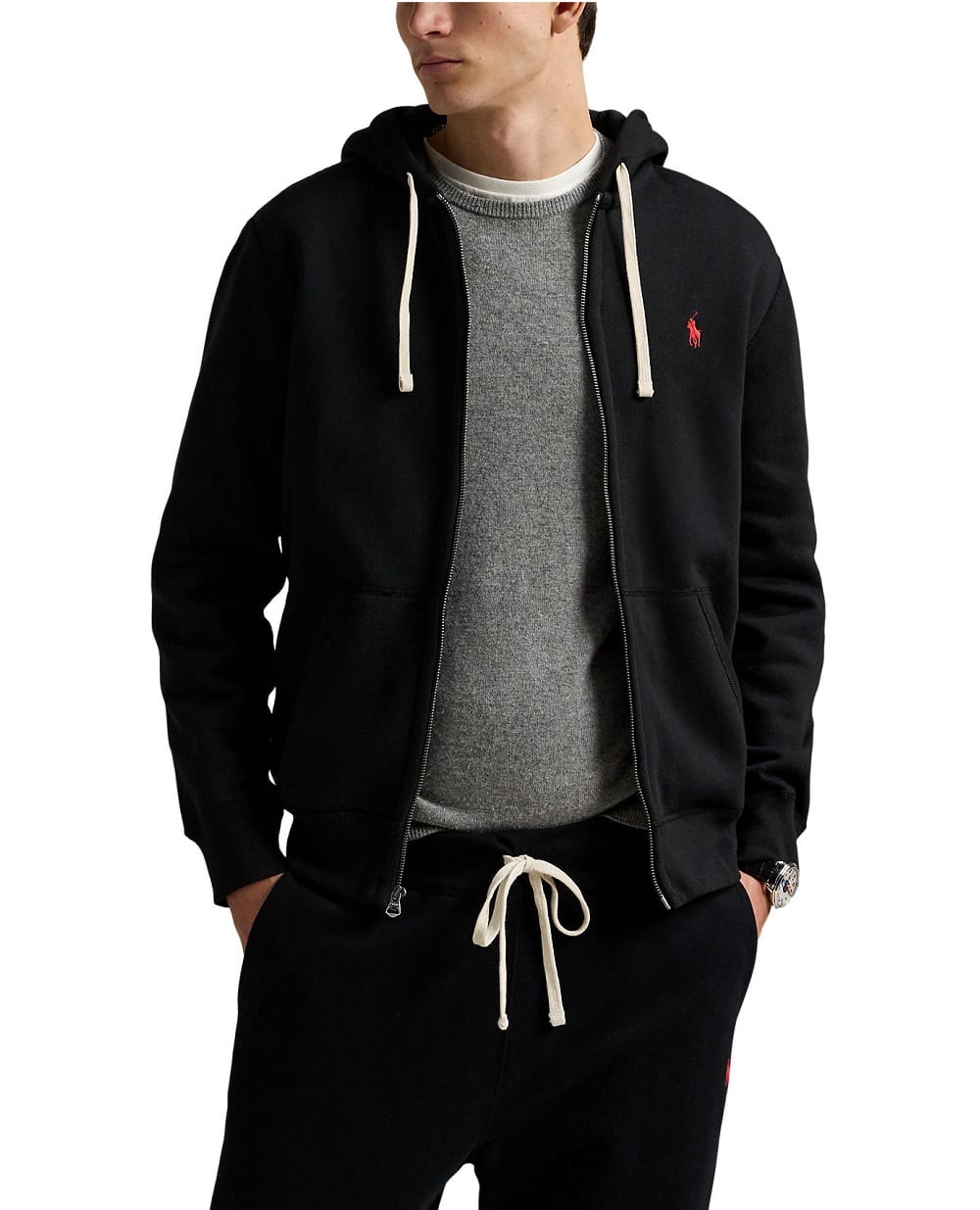 Толстовка флисовая (костюм) Polo Ralph Lauren 710548546003, черный цвет • Купить в интернет-магазине Kameron