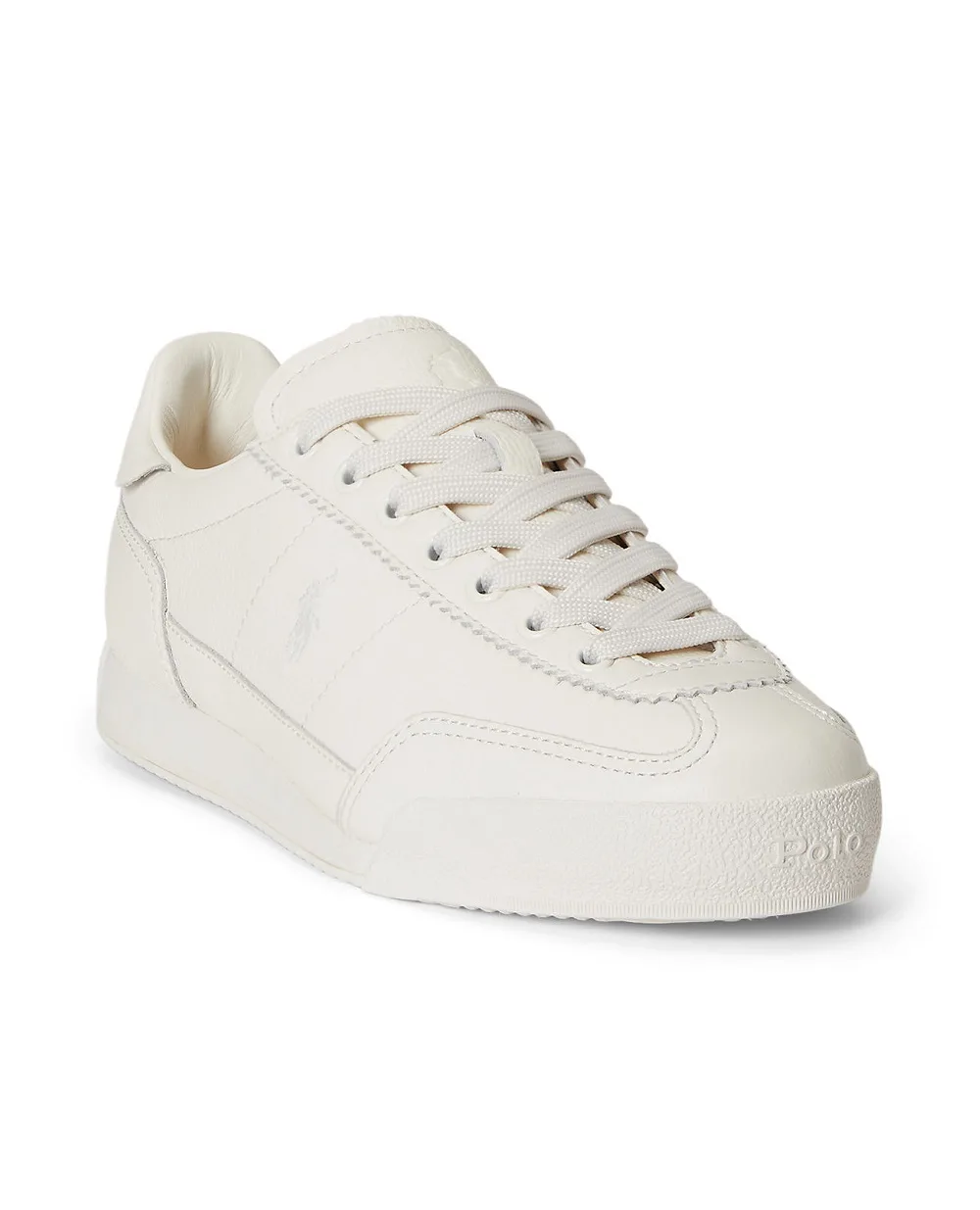 Кросівки Hester зі шкіри Polo Ralph Lauren 804P04917001, кремовий колір • Купити в інтернет-магазині Kameron