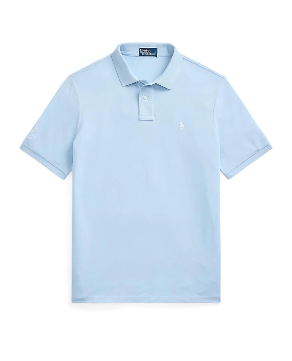 Поло Polo Ralph Lauren 710970482001, голубой цвет • Купить в интернет-магазине Kameron