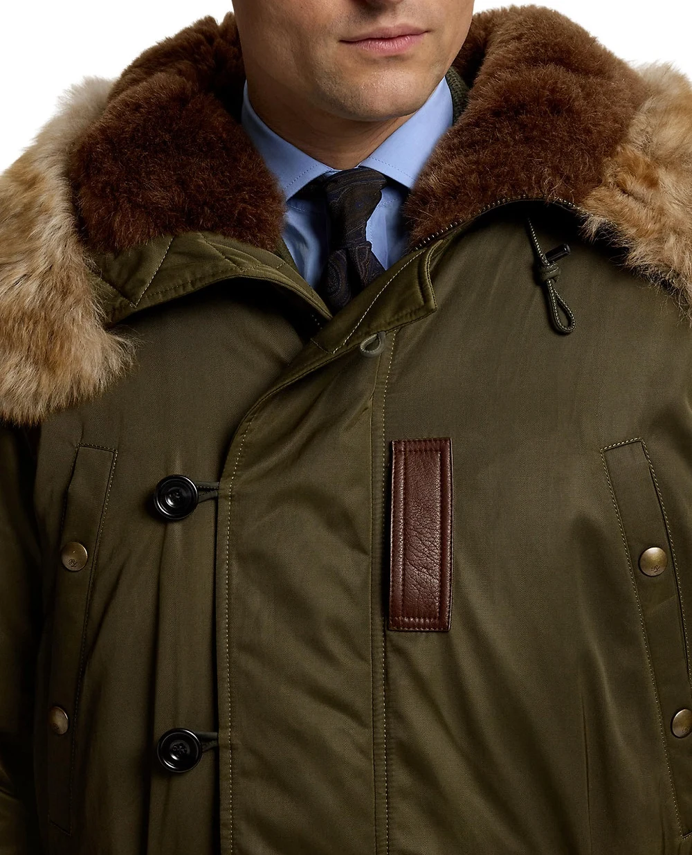 Парка Ralph Lauren Purple Label 790982905001, зелений колір • Купити в інтернет-магазині Kameron