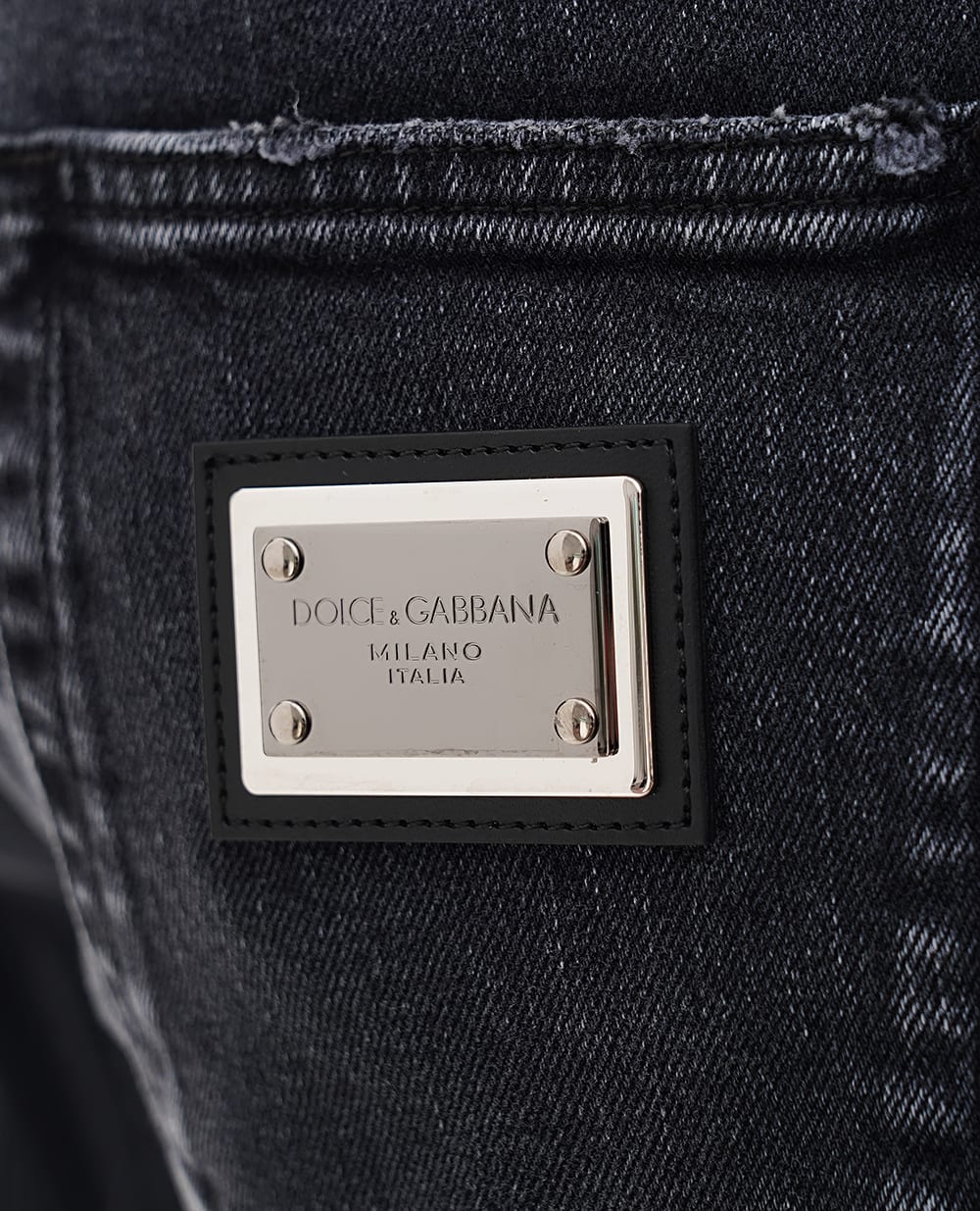 Джинсы Dolce&Gabbana GY07CD-G8MI9, черный цвет • Купить в интернет-магазине Kameron