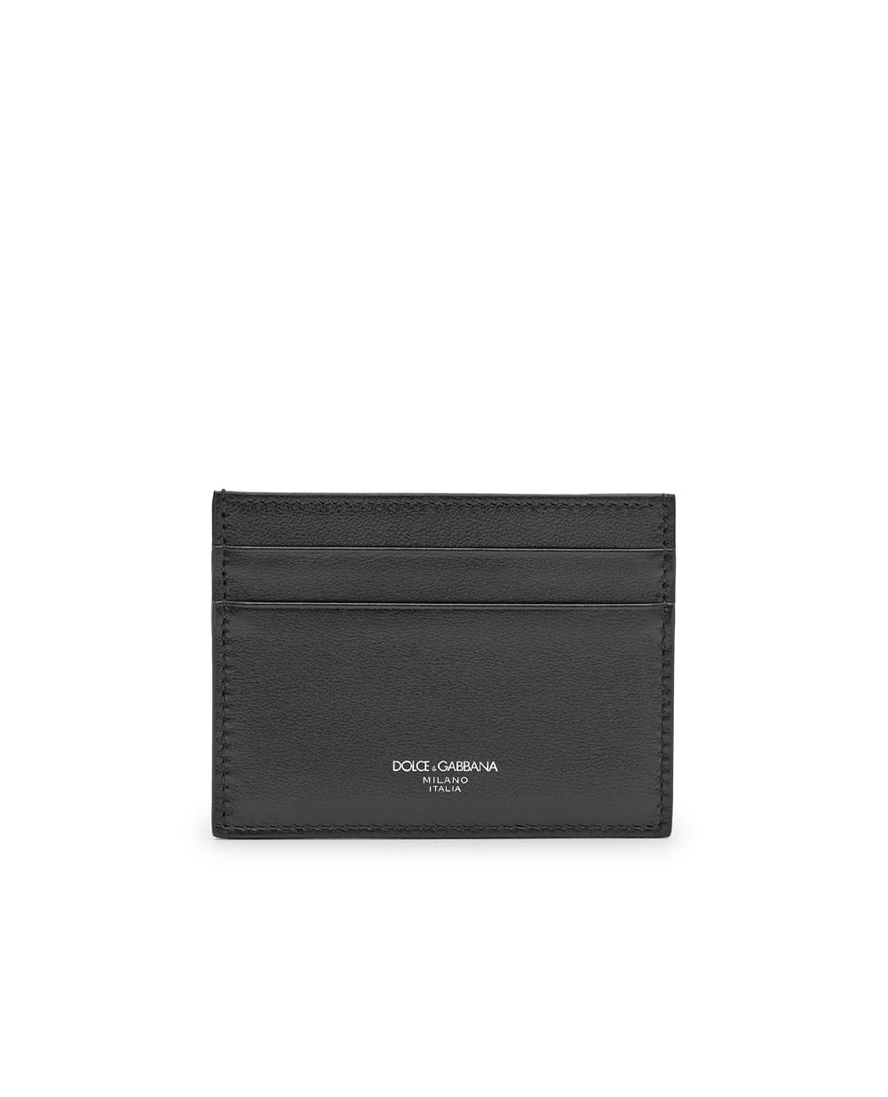 Шкіряний кардхолдер Dolce&Gabbana BP0330-AV956, чорний колір • Купити в інтернет-магазині Kameron