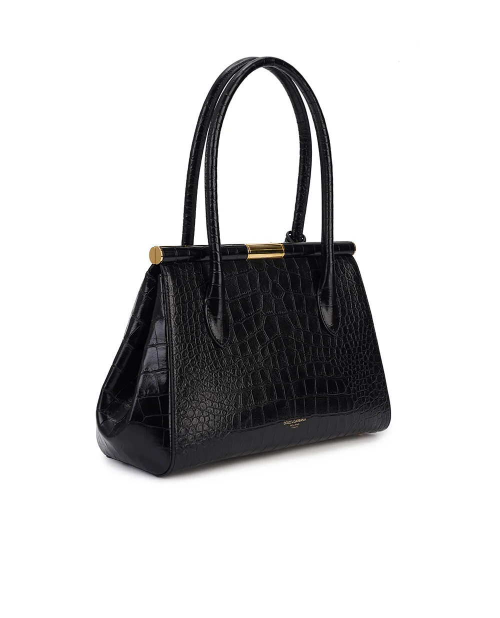 Шкіряна сумка Everodai Marlena Dolce&Gabbana BB7734-AU787, чорний колір • Купити в інтернет-магазині Kameron