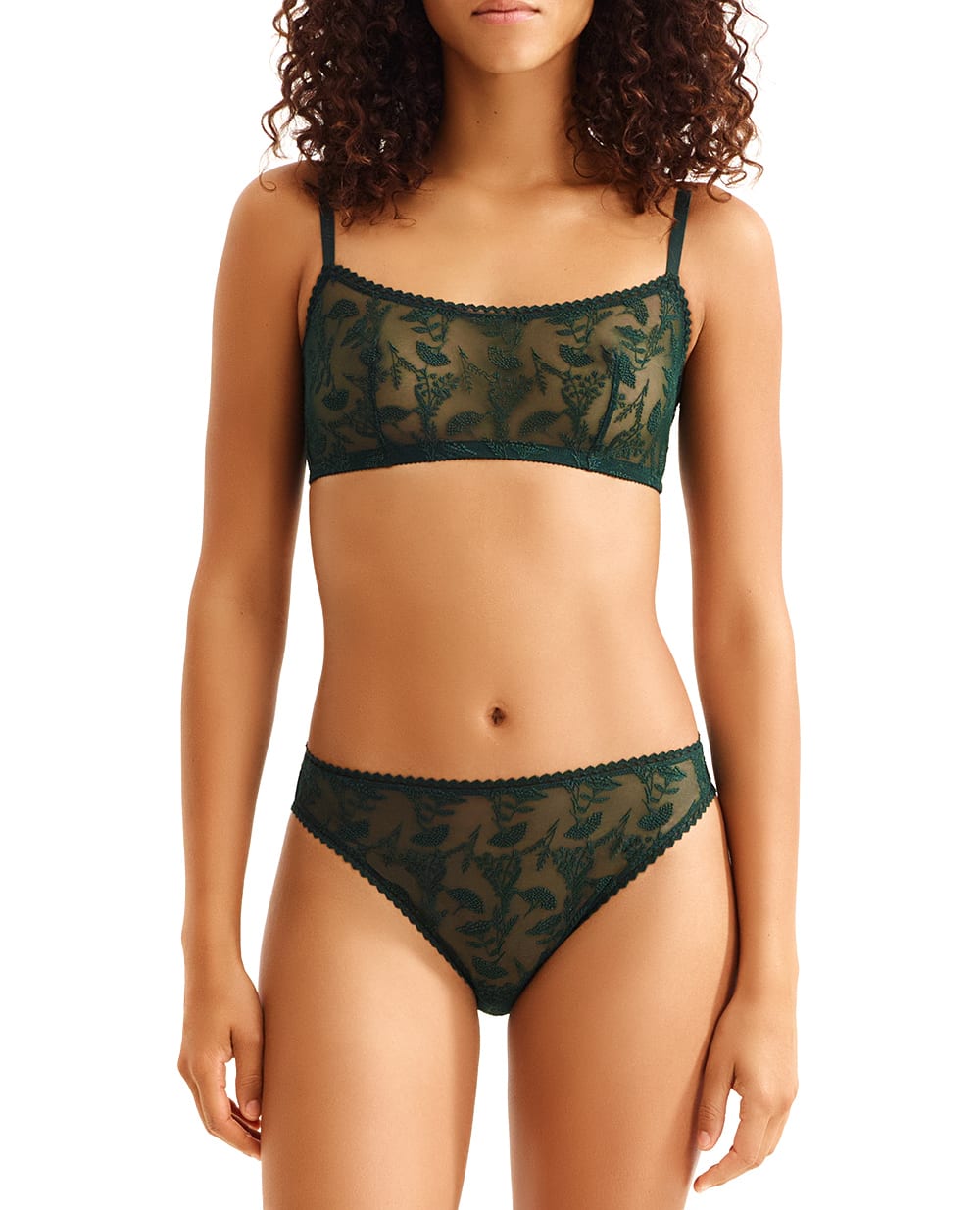 Бюстгальтер BRIN ERES 64015, темно-зеленый цвет • Купить в интернет-магазине Kameron