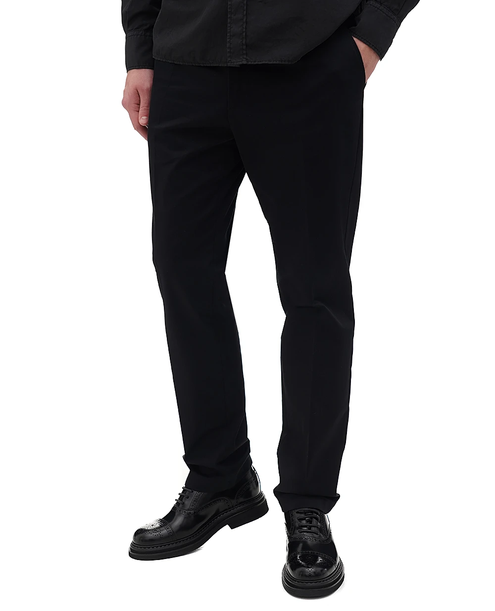 Штани Dolce&Gabbana GP0K3T-FUFL3, чорний колір • Купити в інтернет-магазині Kameron