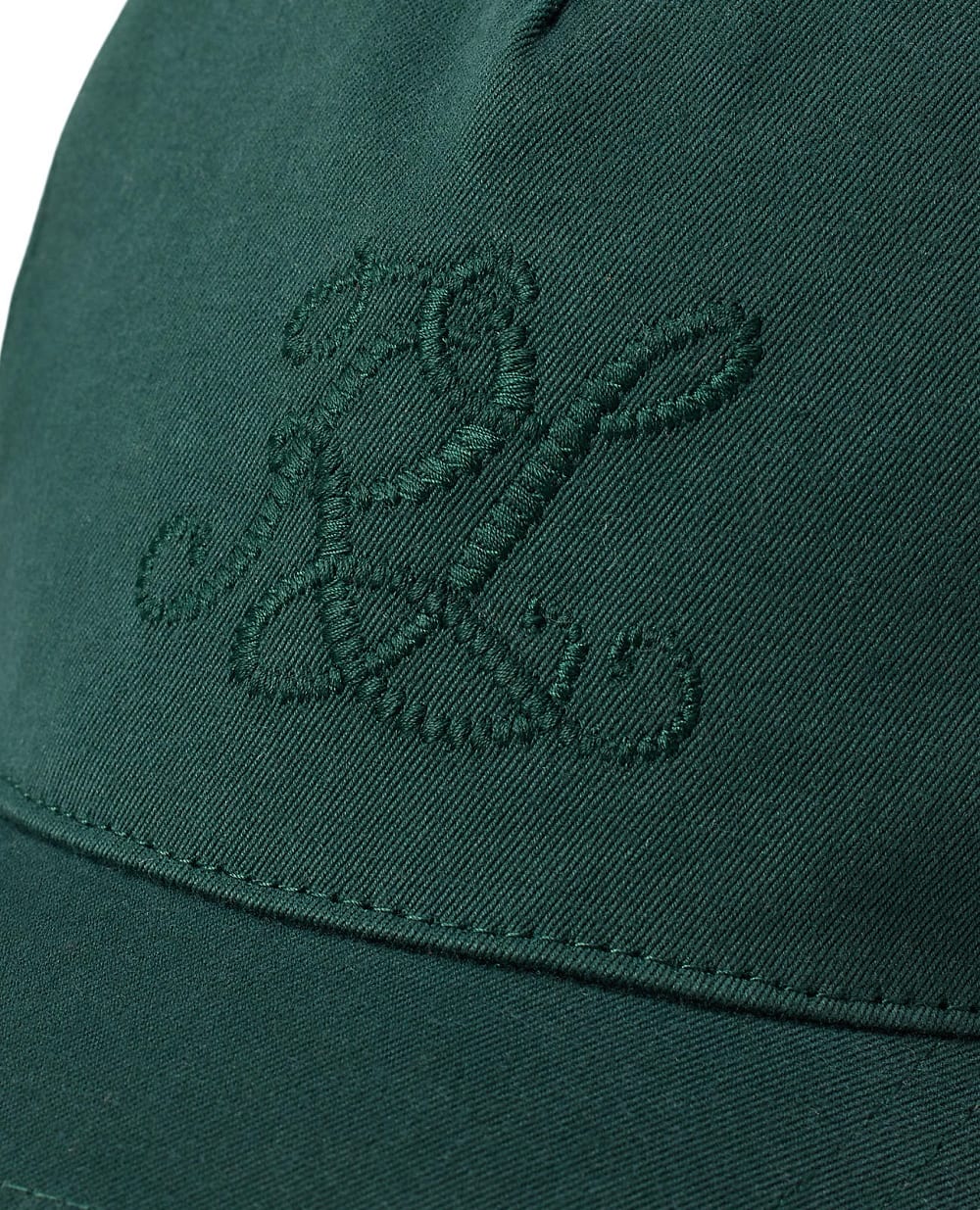 Кепка з твила Ralph Lauren Purple Label 798958527001, зелений колір • Купити в інтернет-магазині Kameron