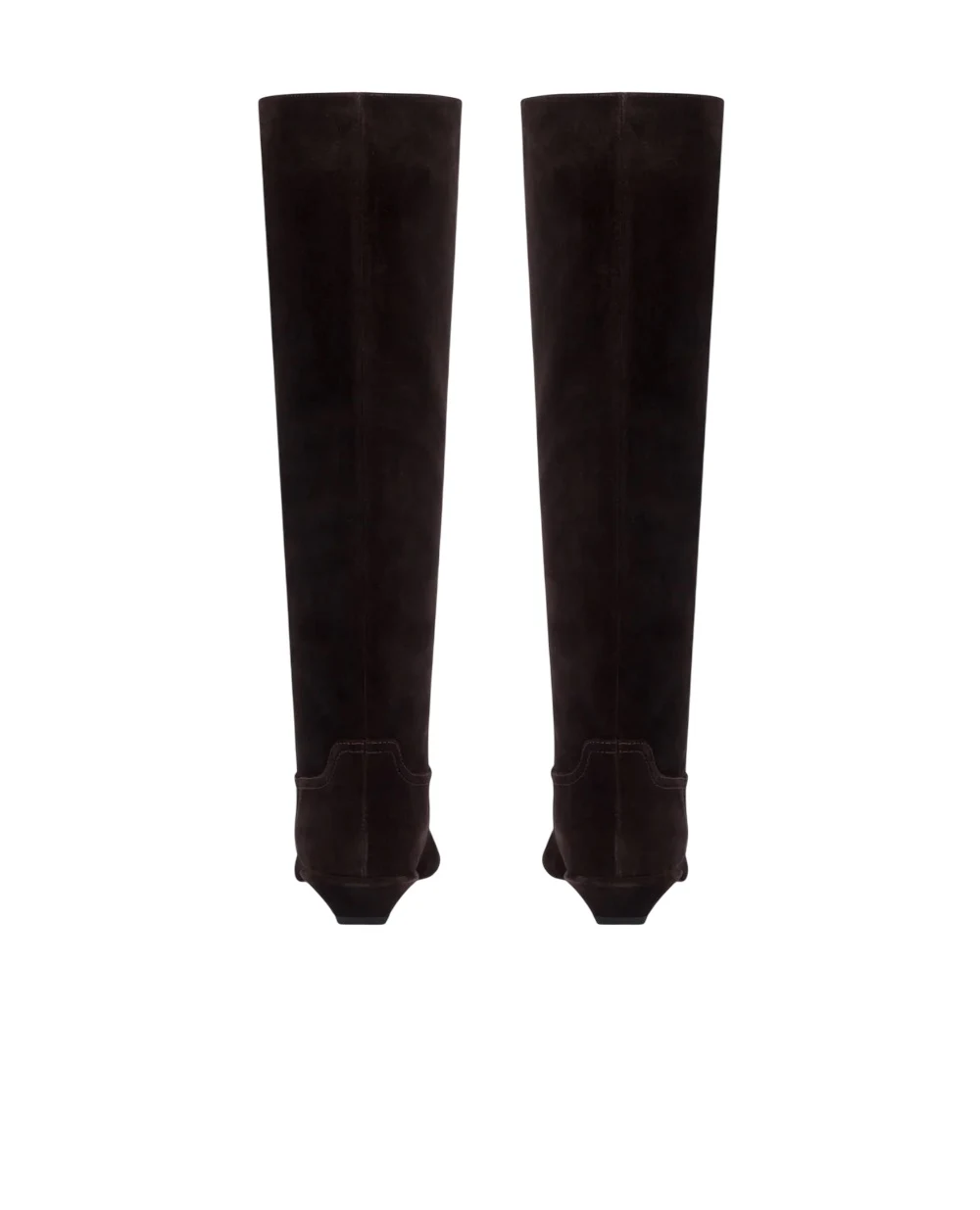 Ботинки Bennina boot 25 из замши Paris Texas PX1363-XV003, темно-коричневый цвет • Купить в интернет-магазине Kameron