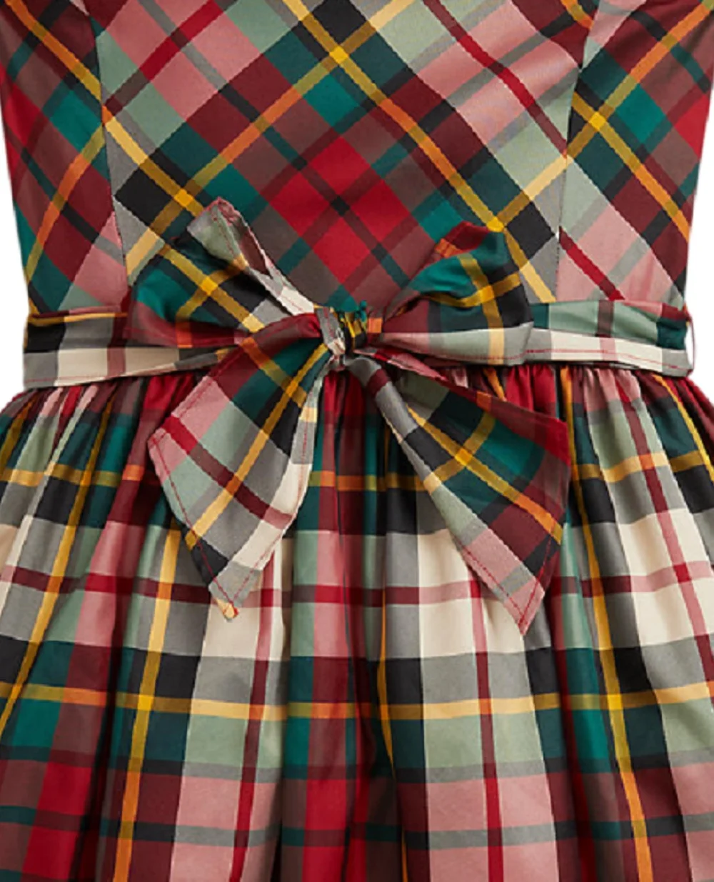 Дитяча сукня з картатої тафти Polo Ralph Lauren Kids 313980345001, різнокольоровий колір • Купити в інтернет-магазині Kameron