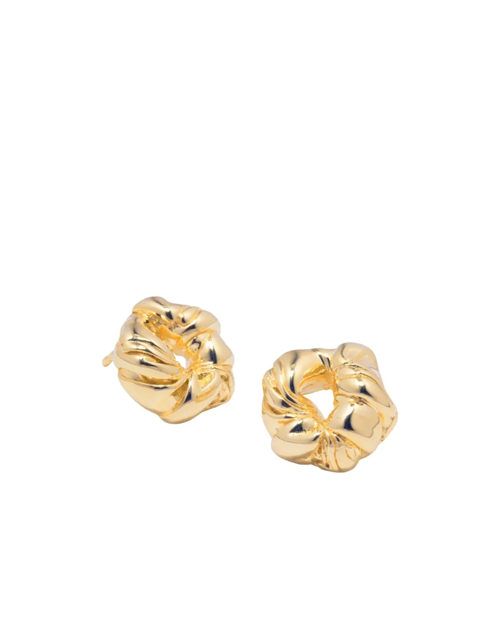 Сережки з переробленого золота по вермелю Completedworks R2216, золотий колір • Купити в інтернет-магазині Kameron