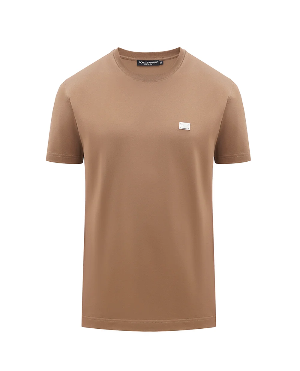 Футболка Dolce&Gabbana G8RN8T-G7N7A, коричневый цвет • Купить в интернет-магазине Kameron
