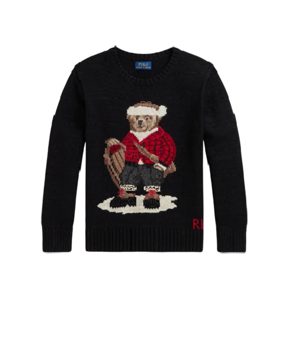 Дитячий светр Polo Bear Polo Ralph Lauren Kids 322981629001, чорний колір • Купити в інтернет-магазині Kameron