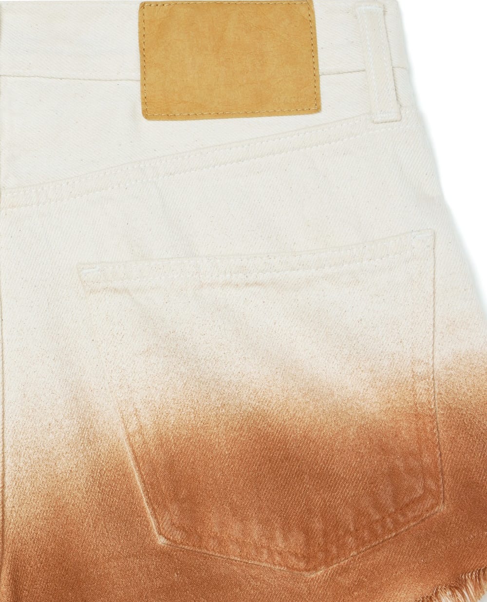 Джинсовые шорты Alanui LWYC009R26DEN0020373, кремовый цвет • Купить в интернет-магазине Kameron