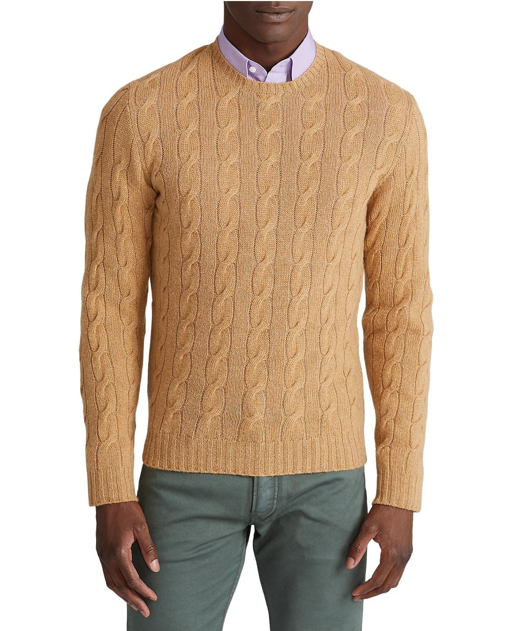 Светр з кашеміру Ralph Lauren Purple Label 790965739007, бежевий колір • Купити в інтернет-магазині Kameron