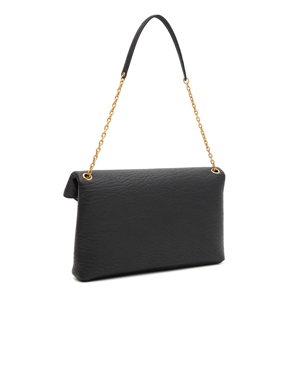 Клатч CASSANDRE из кожи ягненка Saint Laurent 853610-AACYT, черный цвет • Купить в интернет-магазине Kameron