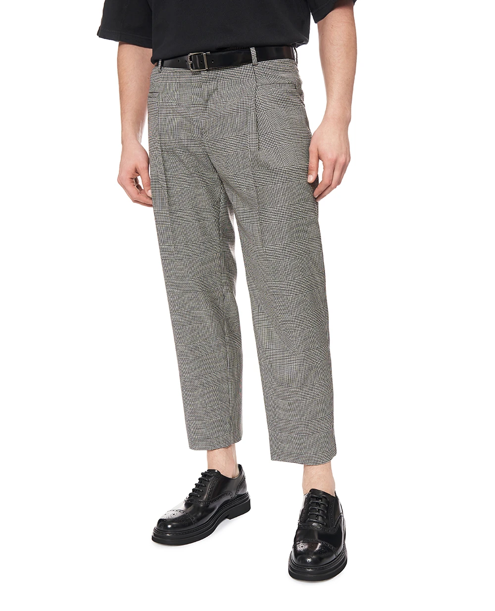 Штани з вовни Dolce&Gabbana GP148T-FQ2MZ, сірий колір • Купити в інтернет-магазині Kameron