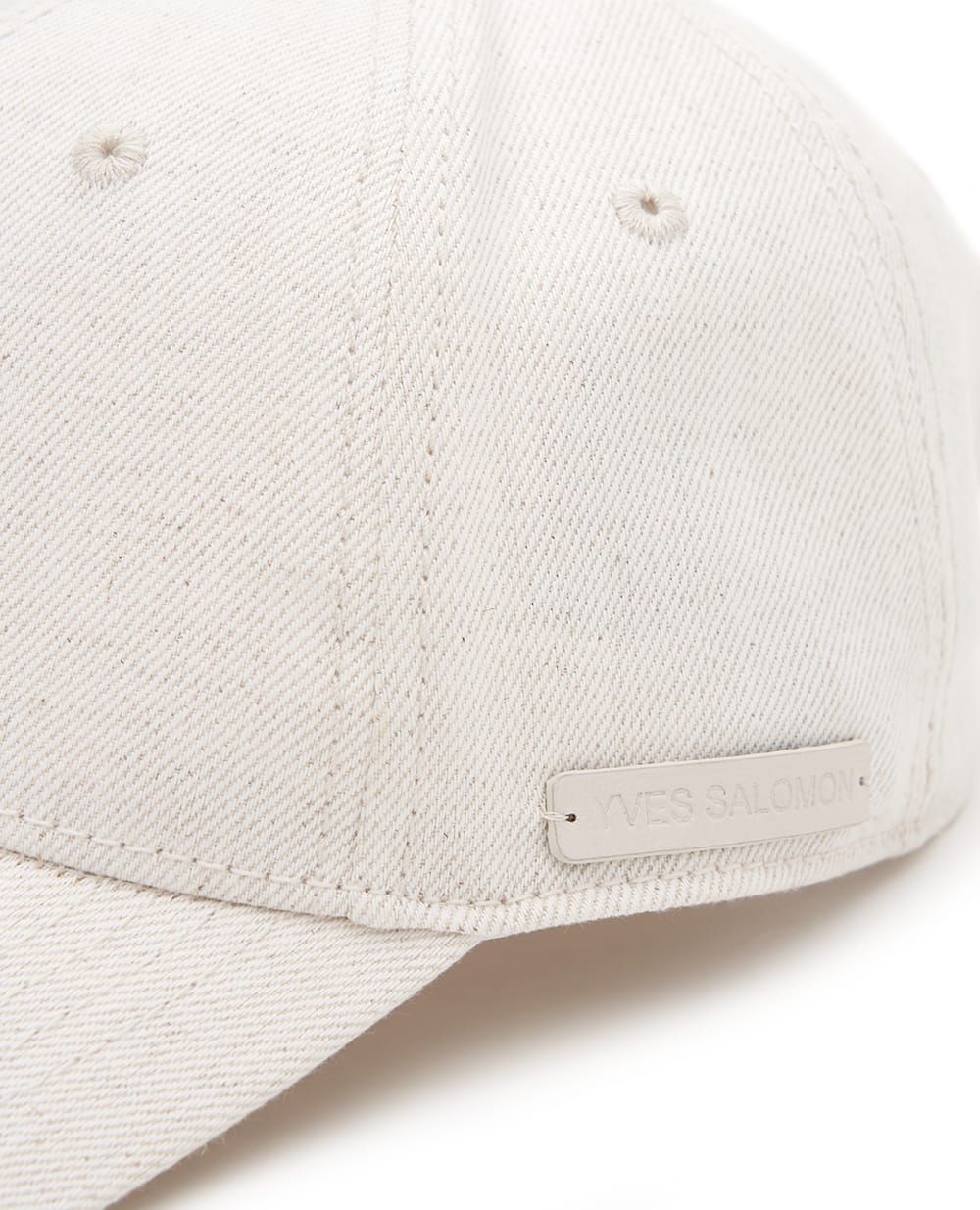 Бейсболка Yves Salomon 26EFA037XXL27W, кремовый цвет • Купить в интернет-магазине Kameron